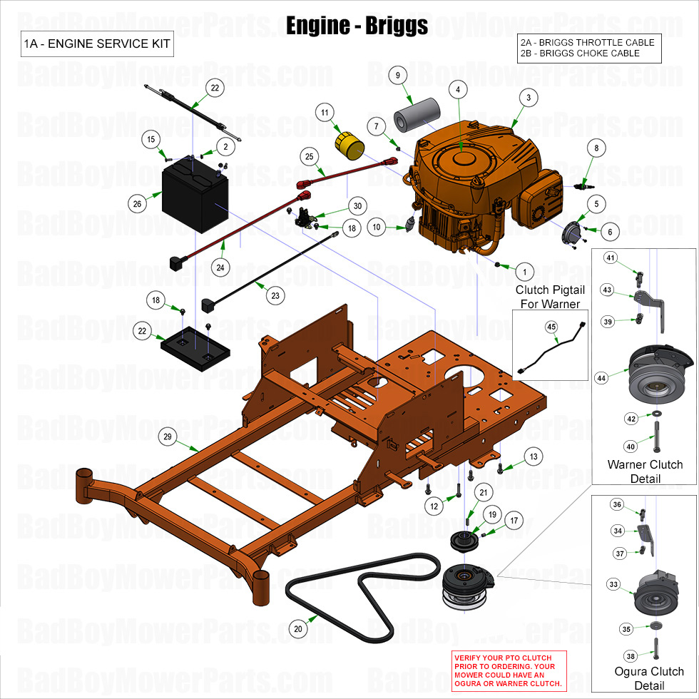 2025 MZ Rambler - Engine - Briggs